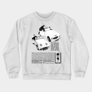 AUSTIN HEALEY 3000 - advert Crewneck Sweatshirt